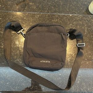 Athleta Black Crossbody Purse